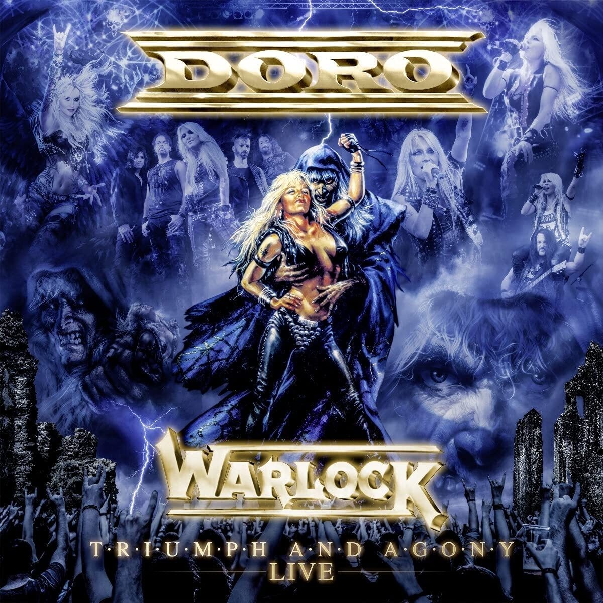 Doro Warlock: Triumph and Agony Live (CD) Album with Blu-ray