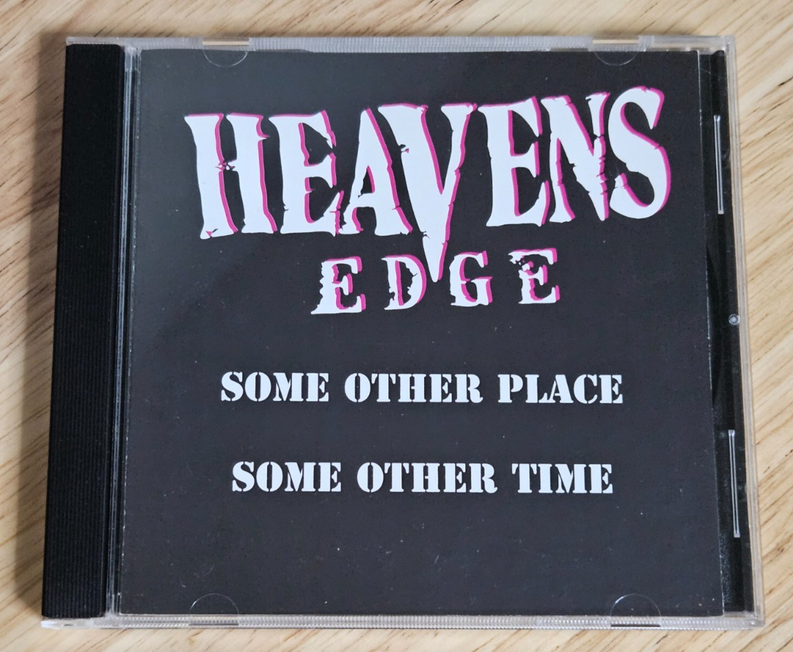 Used CD Heavens Edge Some Other Place Some Other Time Perris Records Nice Shape