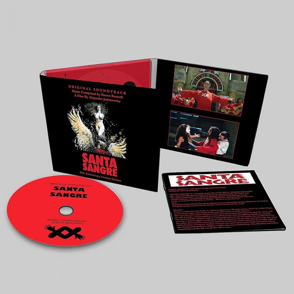 Santa Sangre - 30th Anniversary Limited Edition - Jodorowski OST - Ships Fast!!