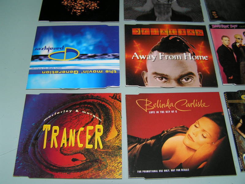 LOT OF 16 Euro Dance,Disco,Trance,Europop CD Singles