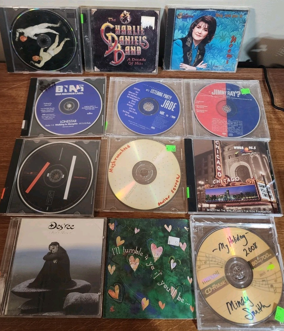 CDs Music Mixed Lot 12 Tested
