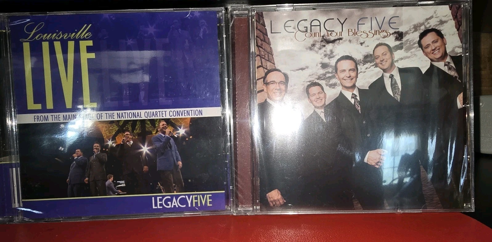 Legacy Five Gospel CD Lot Count Your Blessings OOP HTF + Louisville Live 2013NEW