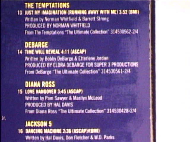 MOTOWN SAMPLER Ultimate Collection 1998 Winter PROMO CD 19 Original Tracks MINT