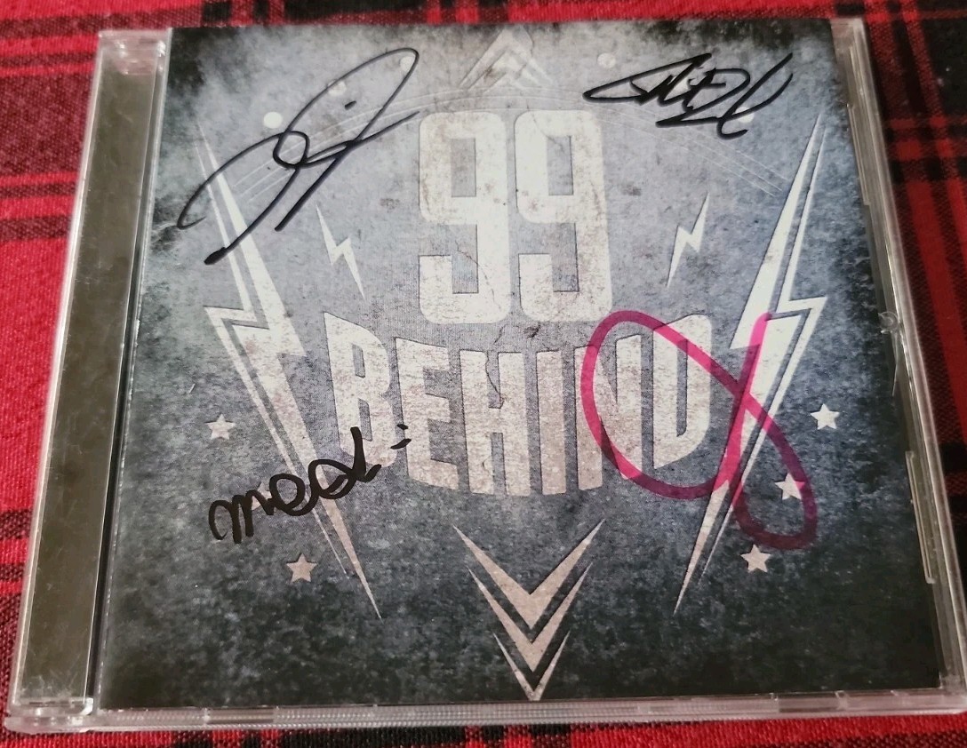 (Autographed Rare) 99 Behind CD Christian Music Rare HTF 2013 Religious Album