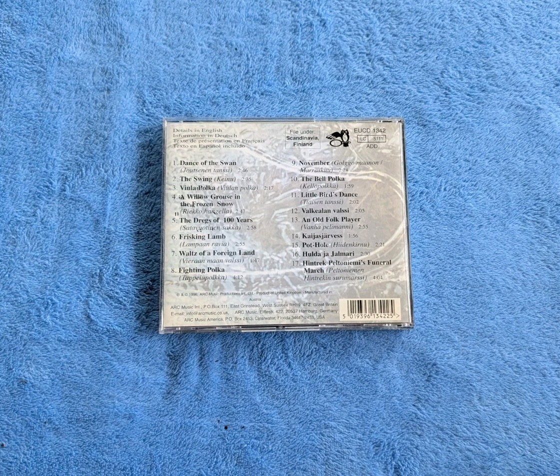 THE ART OF THE FINNISH KANTELE CD World Music Scandinavia Finland
