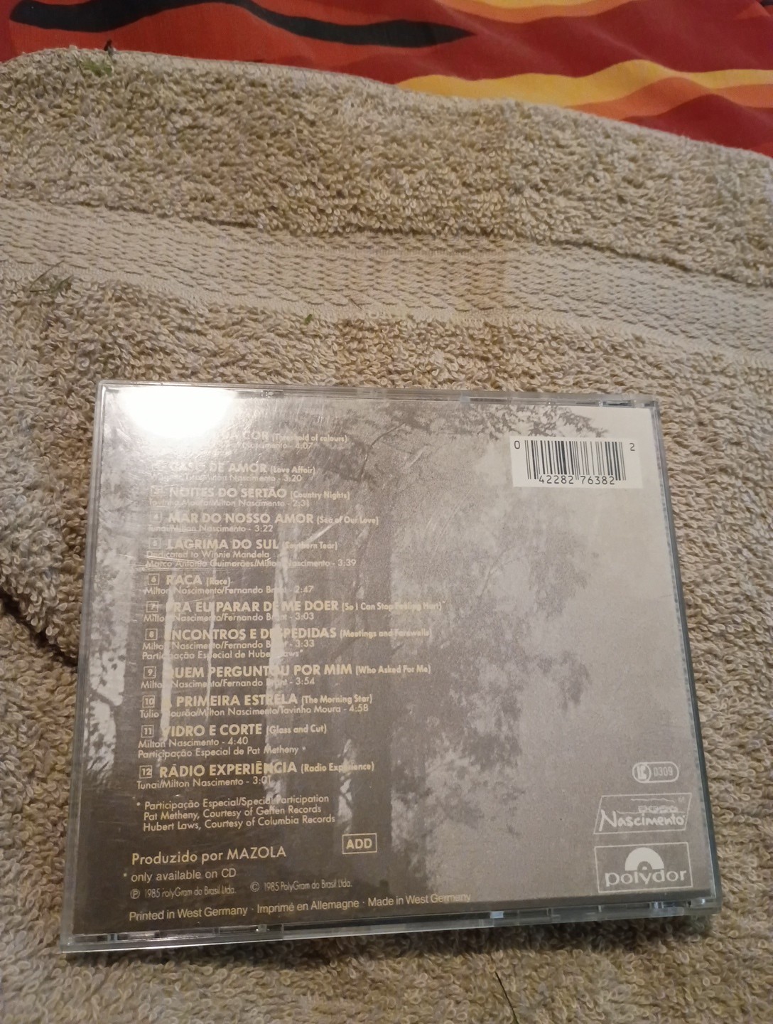 Encontros e Despedidas by Milton Nascimento CD West Germany Polydor