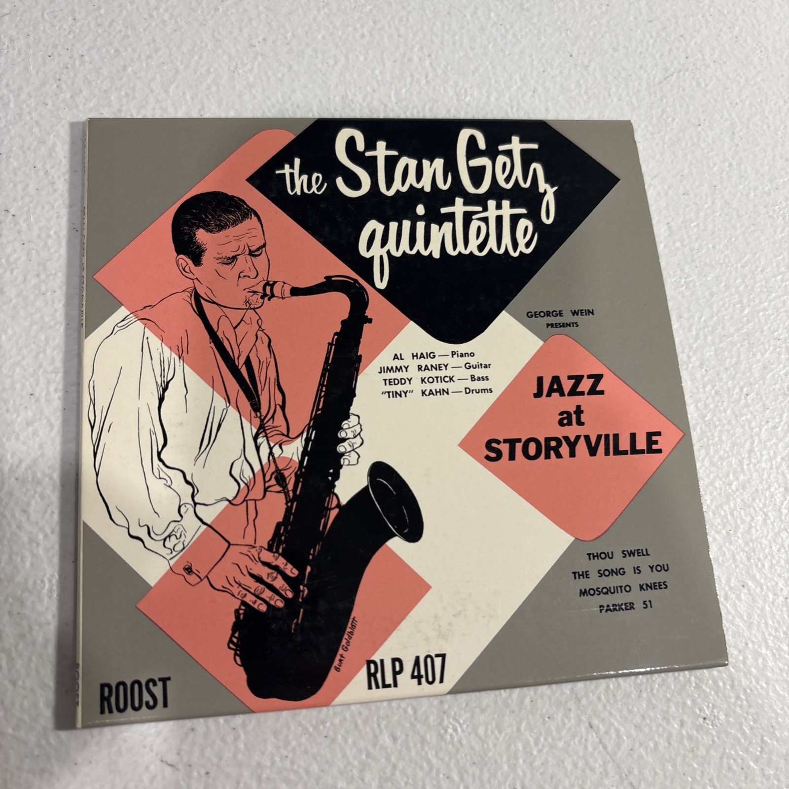 The Stan Getz Quintette Jazz At Storyville CD 2002
