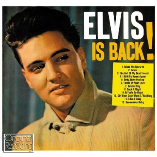 Elvis Presley Elvis Is Back! (CD) Album