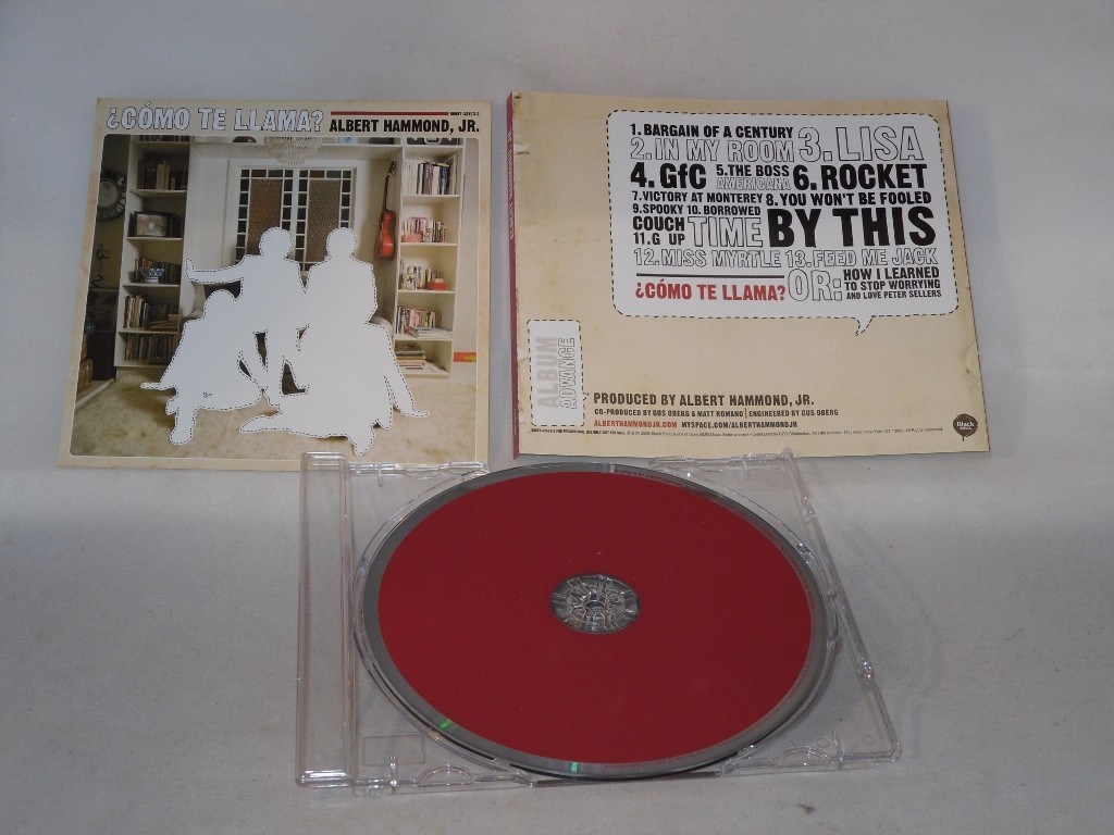 Albert Hammond Jr - Como Te Llama Promotional ONLY CD - ** Free Shipping**
