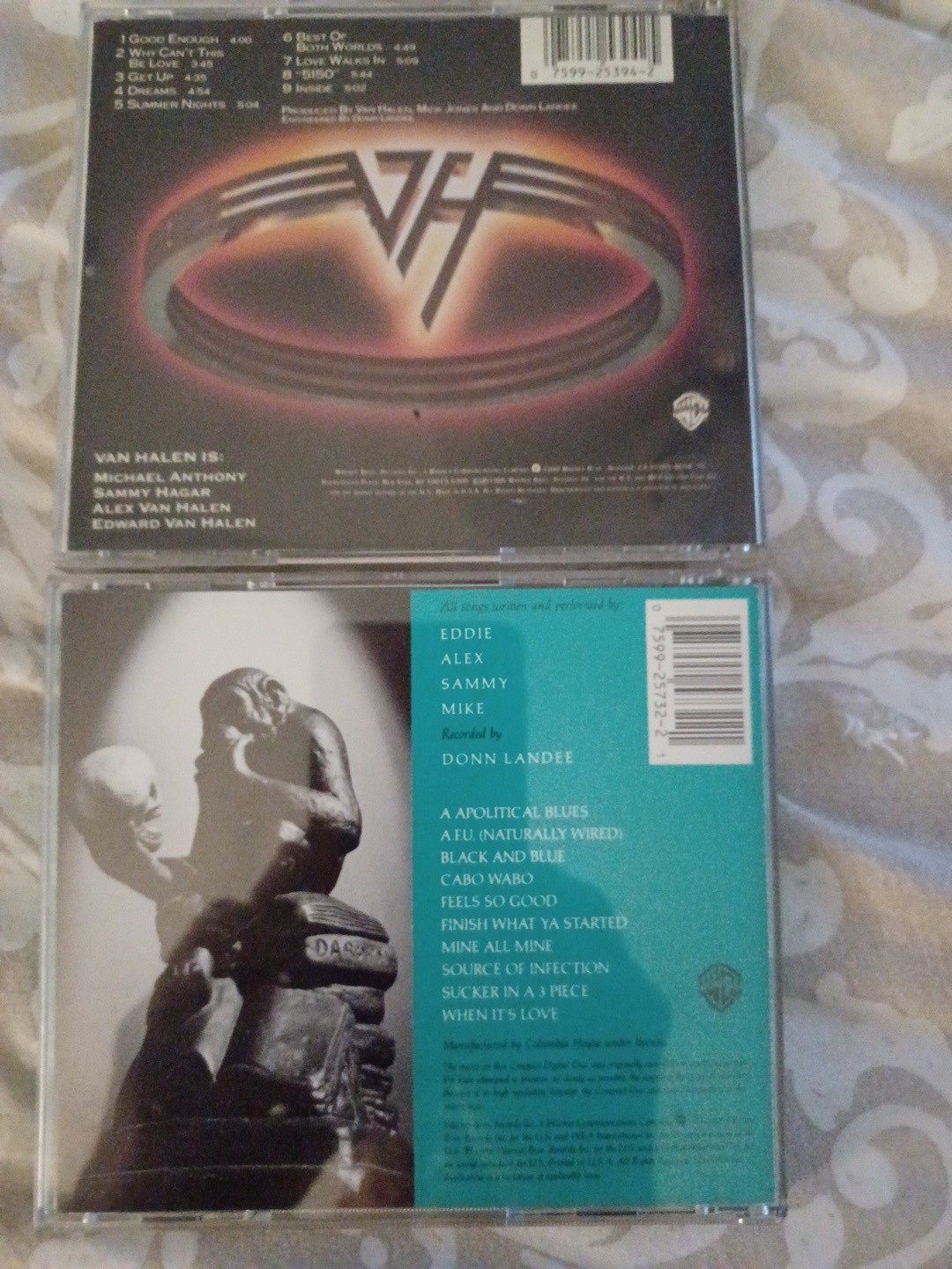 Van Halen 6 CD Lot - Eddie Van Halen, Roth - Hagar & Cherone - 5150 Truth III