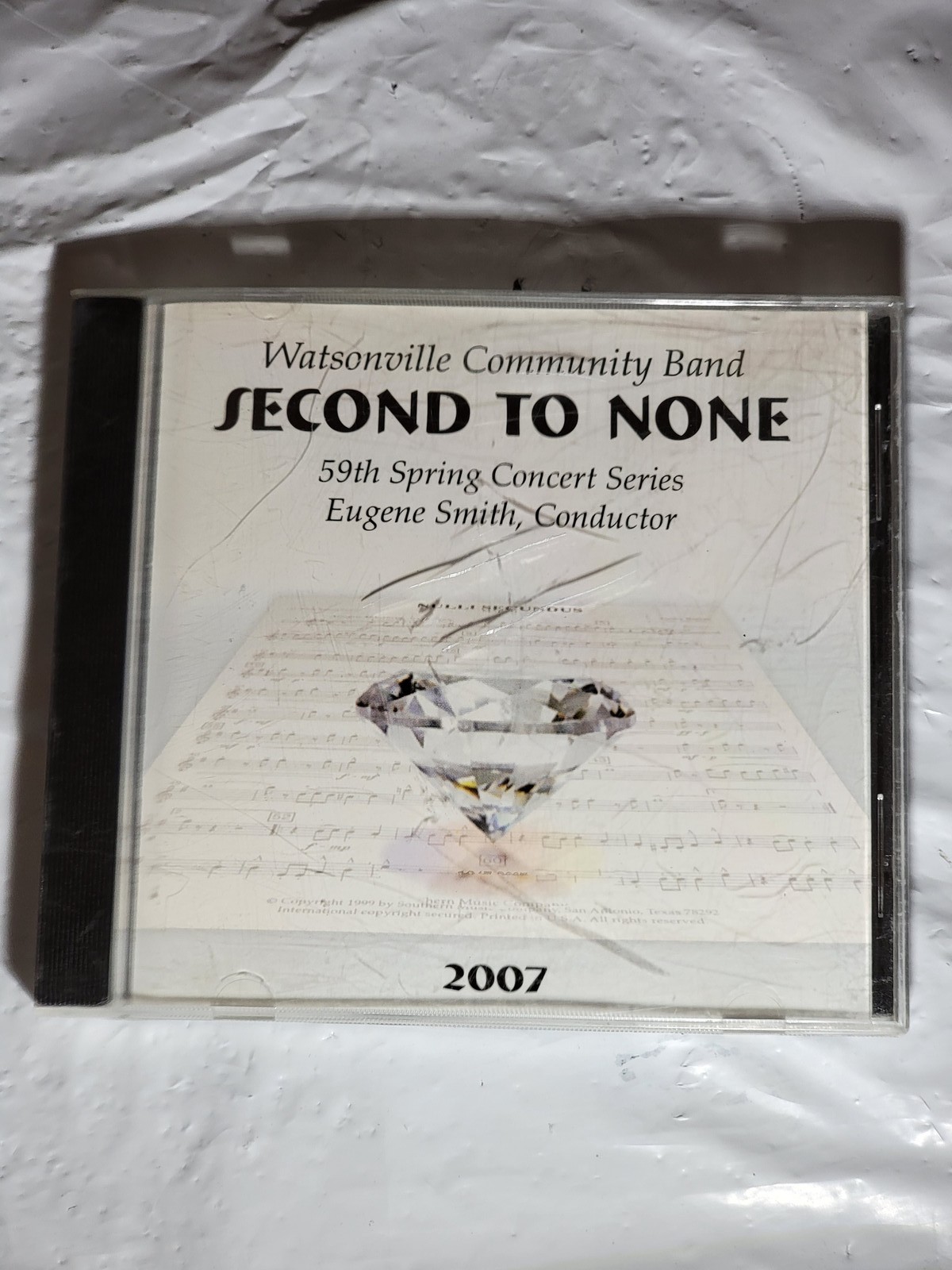Watsonville Community Band - Second To None CD 2007 Live Recording