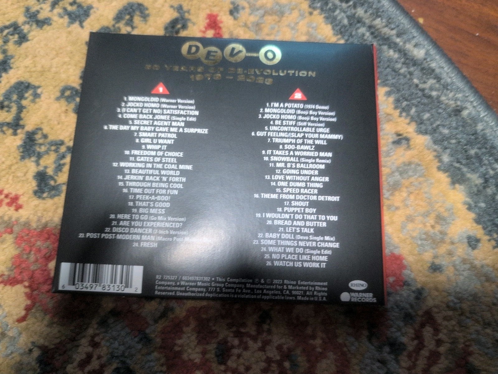 50 Years of De-1973-2023 by Devo (CD, 2023)