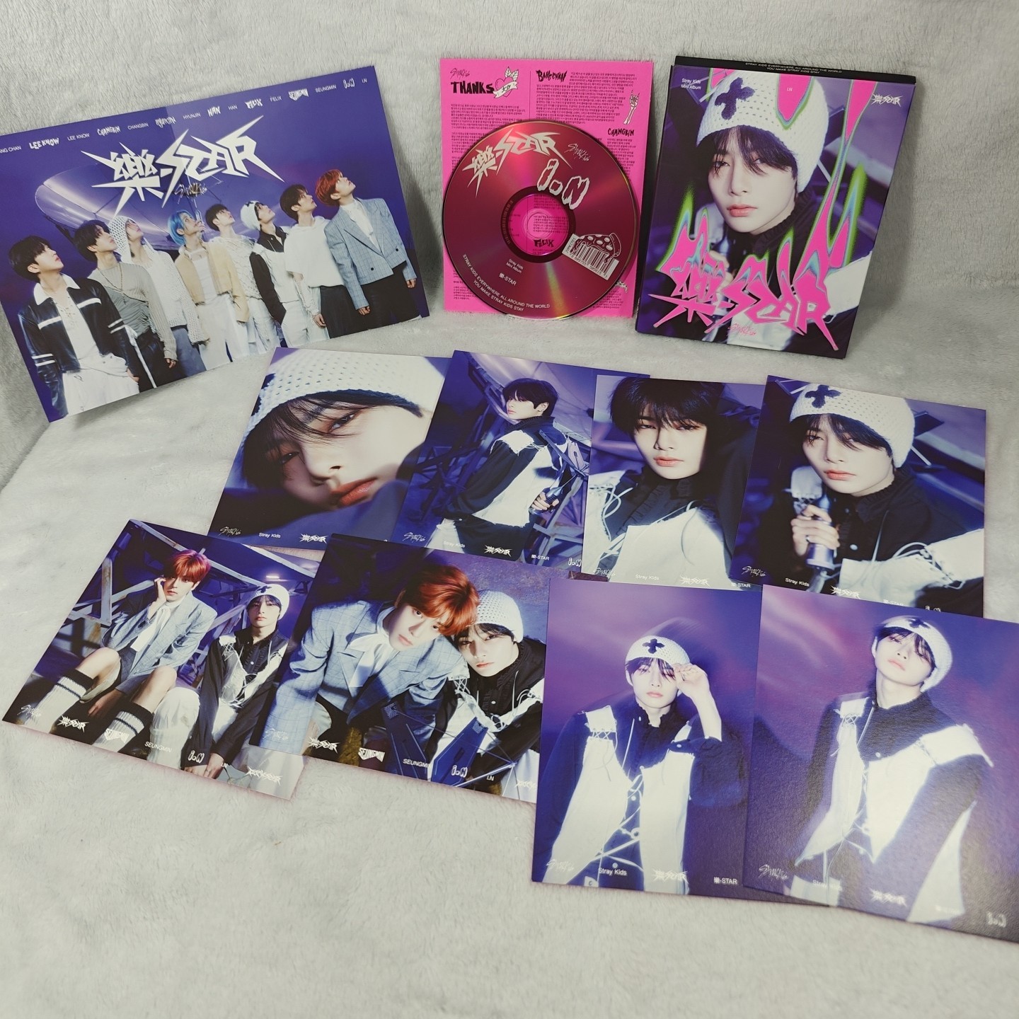 Stray Kids Rock Star, ATE, HOP Accordion Album Set