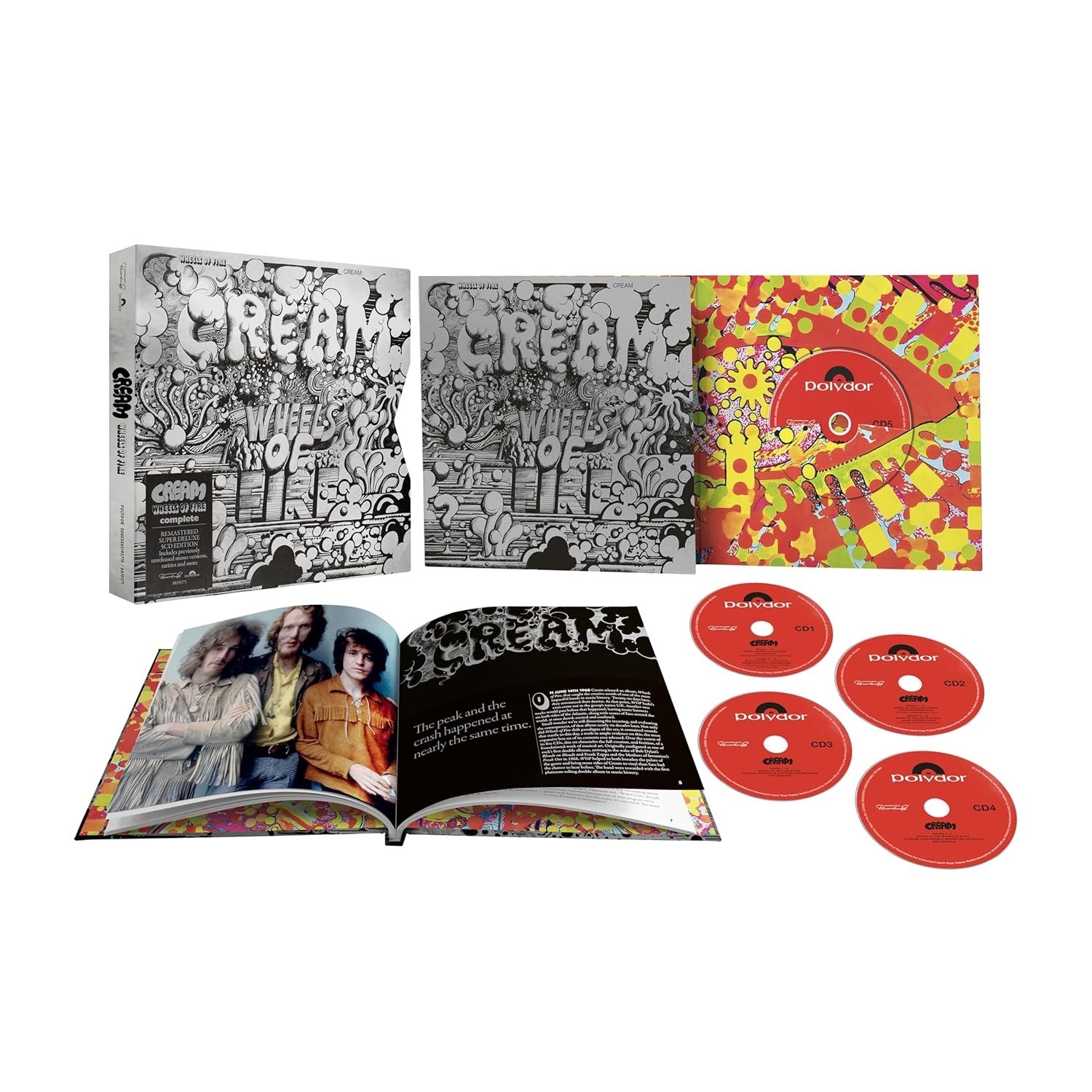 Wheels of Fire by Cream CD 6/12/2026