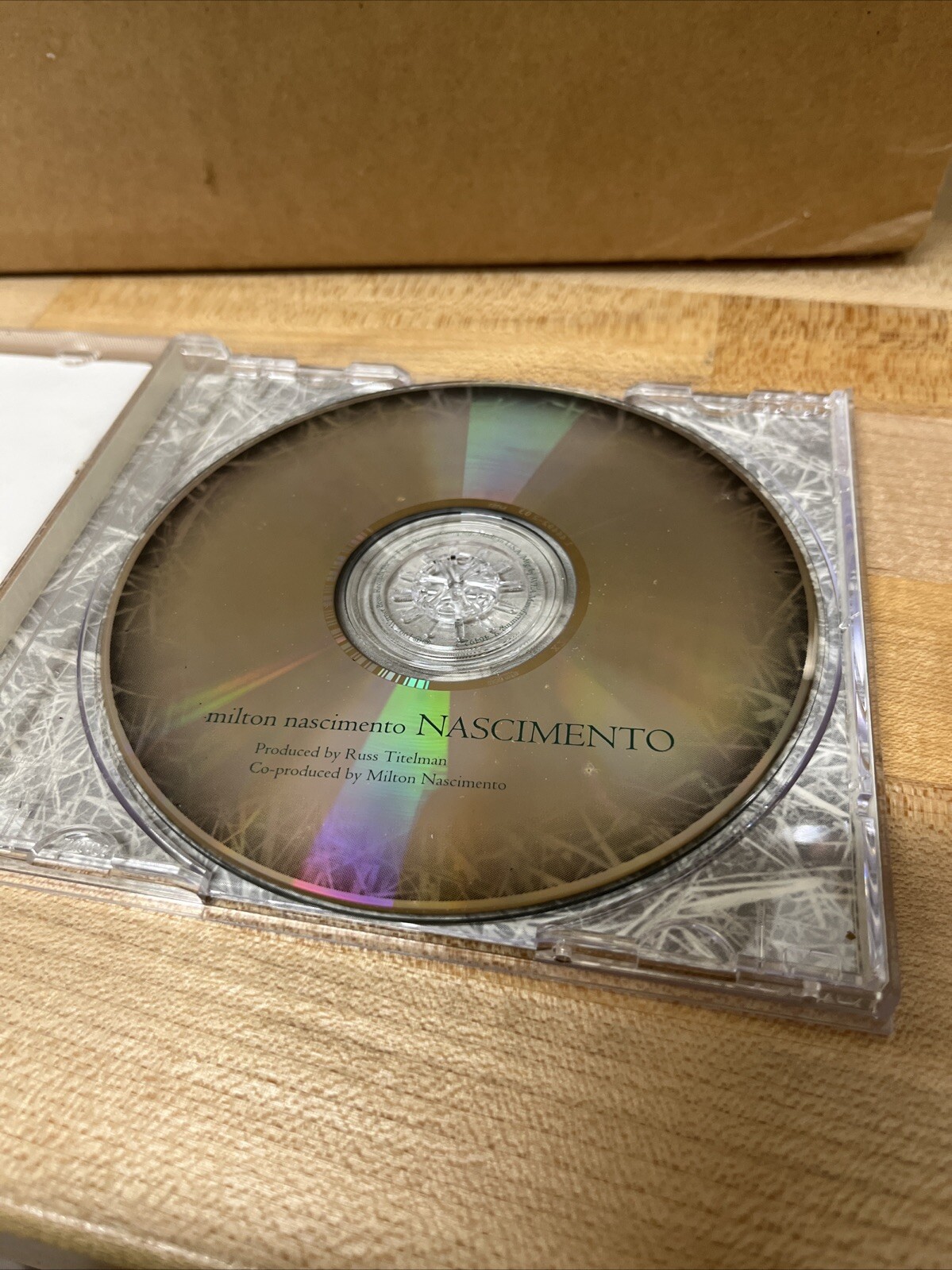Nascimento - Audio CD By Milton Nascimento - Warner Brothers EX A23