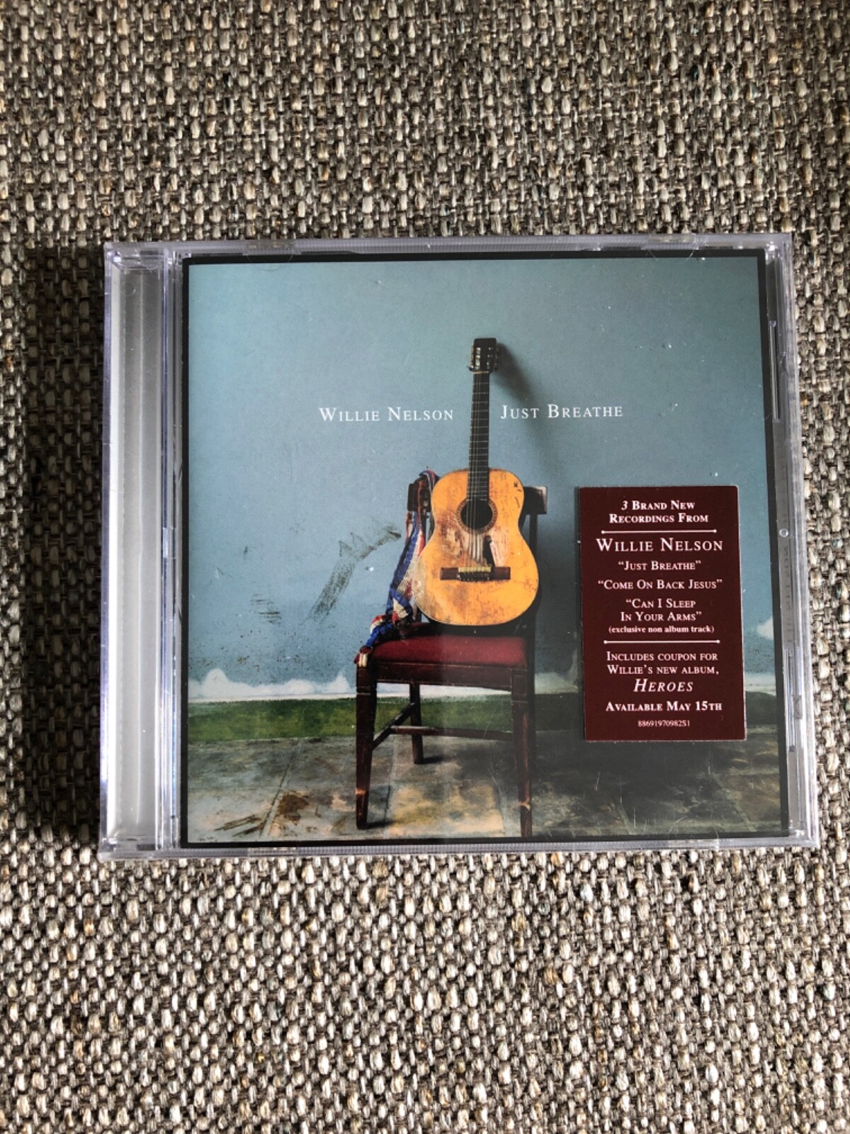 WILLIE NELSON Just Breathe/ Come On Back Jesus/Can I Sleep CD Single RSD 2012NEW