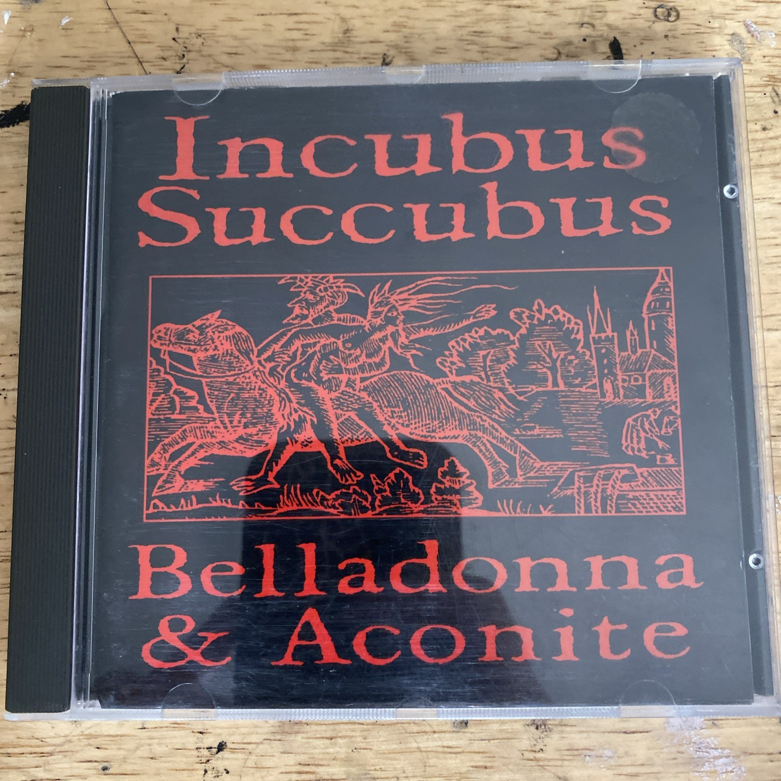 Incubus Succubus - Belladonna & Aconite (CD, 1993, Nightbreed, UK) Goth Rock