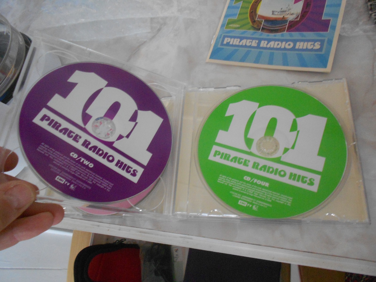 101 Pirate Radio Hits - Various Artists 4 cd set import emi vtdcdx952 vg++ cond
