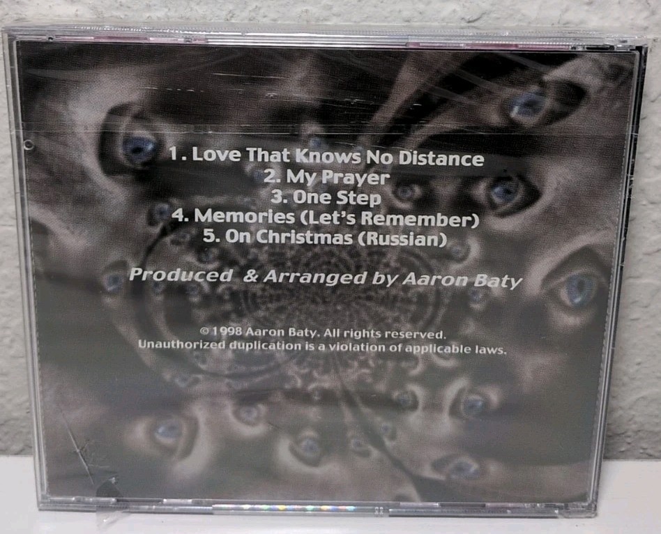Eyes on You [CD] by Aaron Baty - 5 Tracks Brand New B315