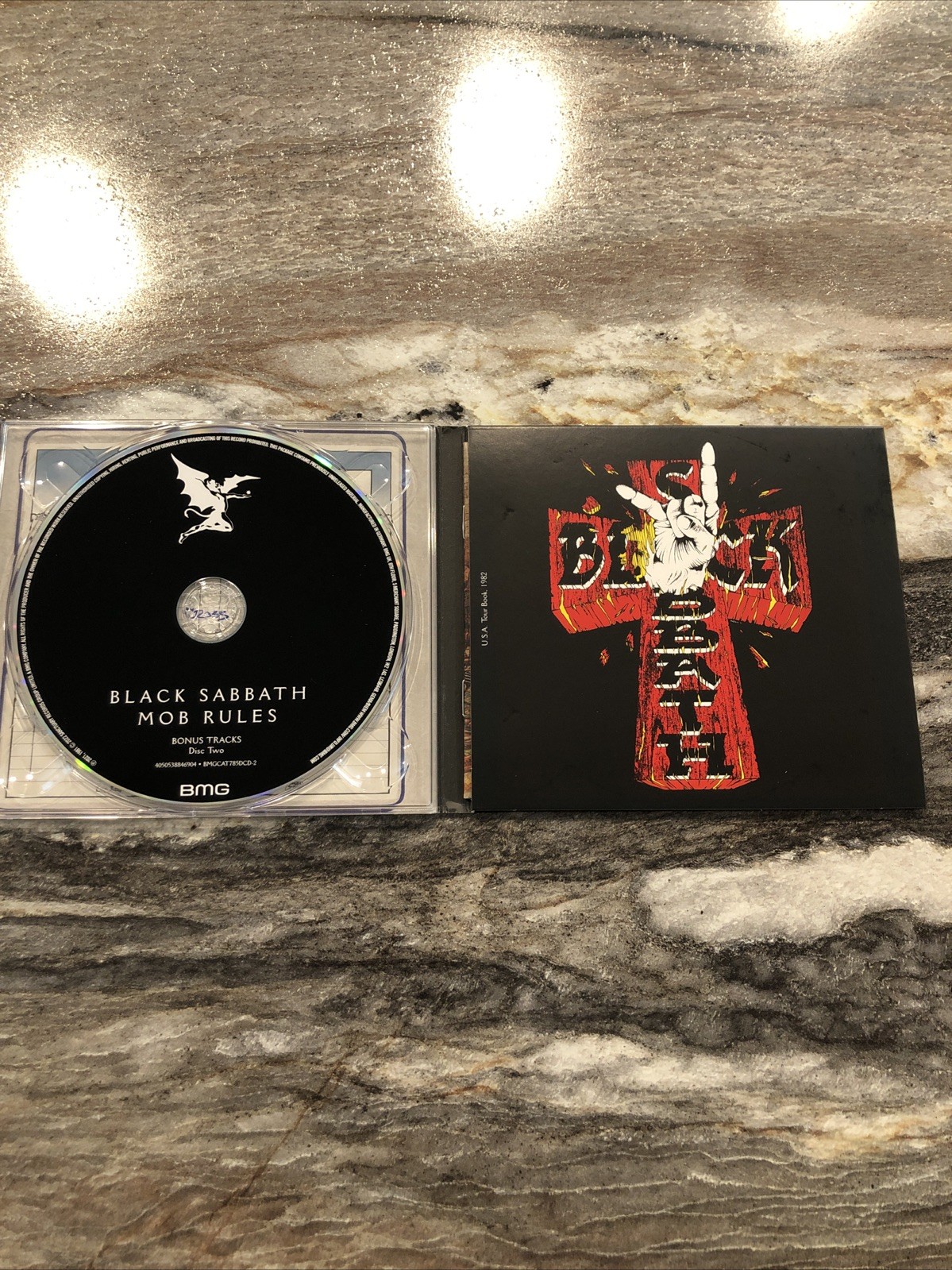 Black Sabbath Mob Rules 2022 CD 2 Disc Set Remastered Expanded Dio Like New