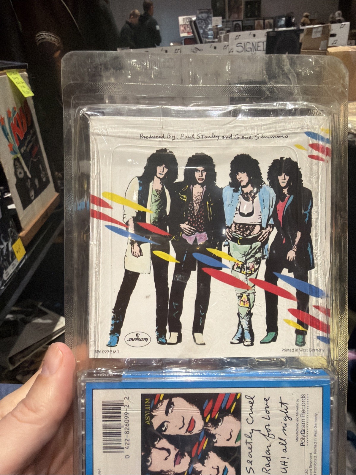 KISS CD Asylum Longbox Sealed West German Vintage 1985 Version Early Rare 80’s