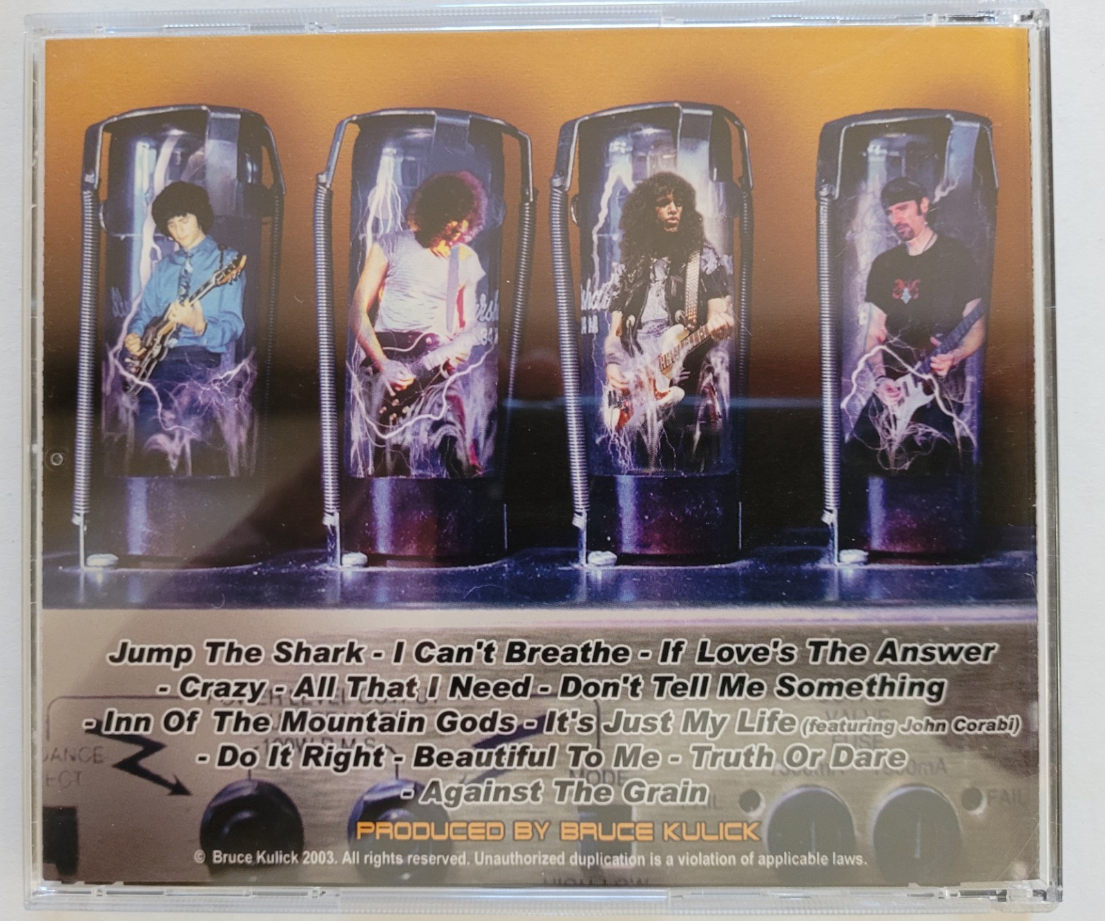 BRUCE KULICK of KISS TRANSFOMER 2003 EX/EX SELF RELEASED 2nd SOLO CD CLEAN HTF