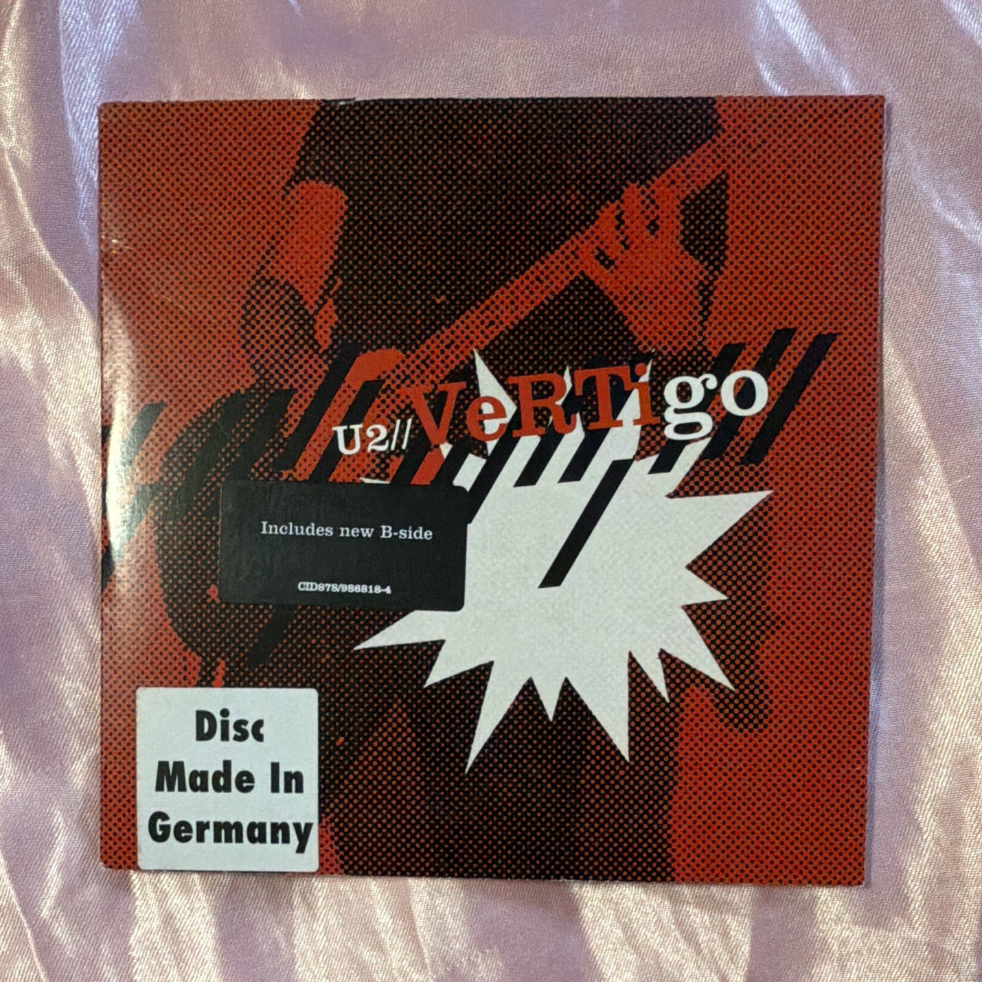 U2 - Vertigo CD Single Island Records 2004 Made in Germany CID879 CID879B