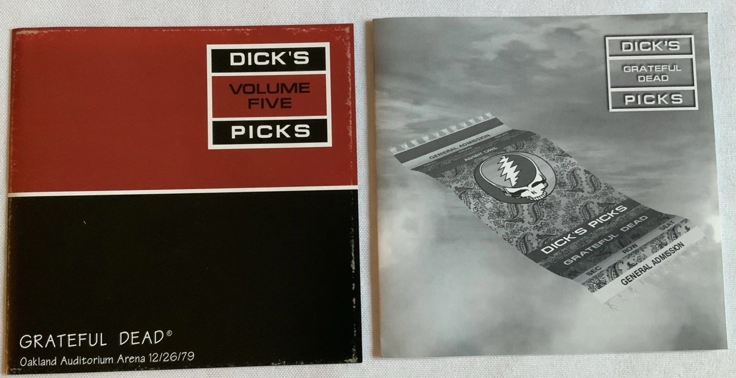 Grateful Dead 3 CD Set Dick’s Picks Volume 5 Oakland Auditorium Arena 12/26/79