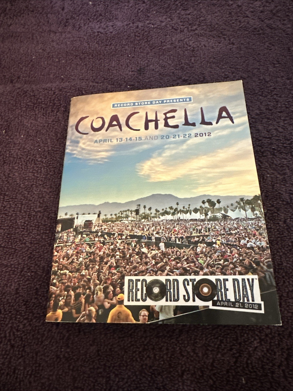 Coachella Record Store Day 2012 Booklet & CD