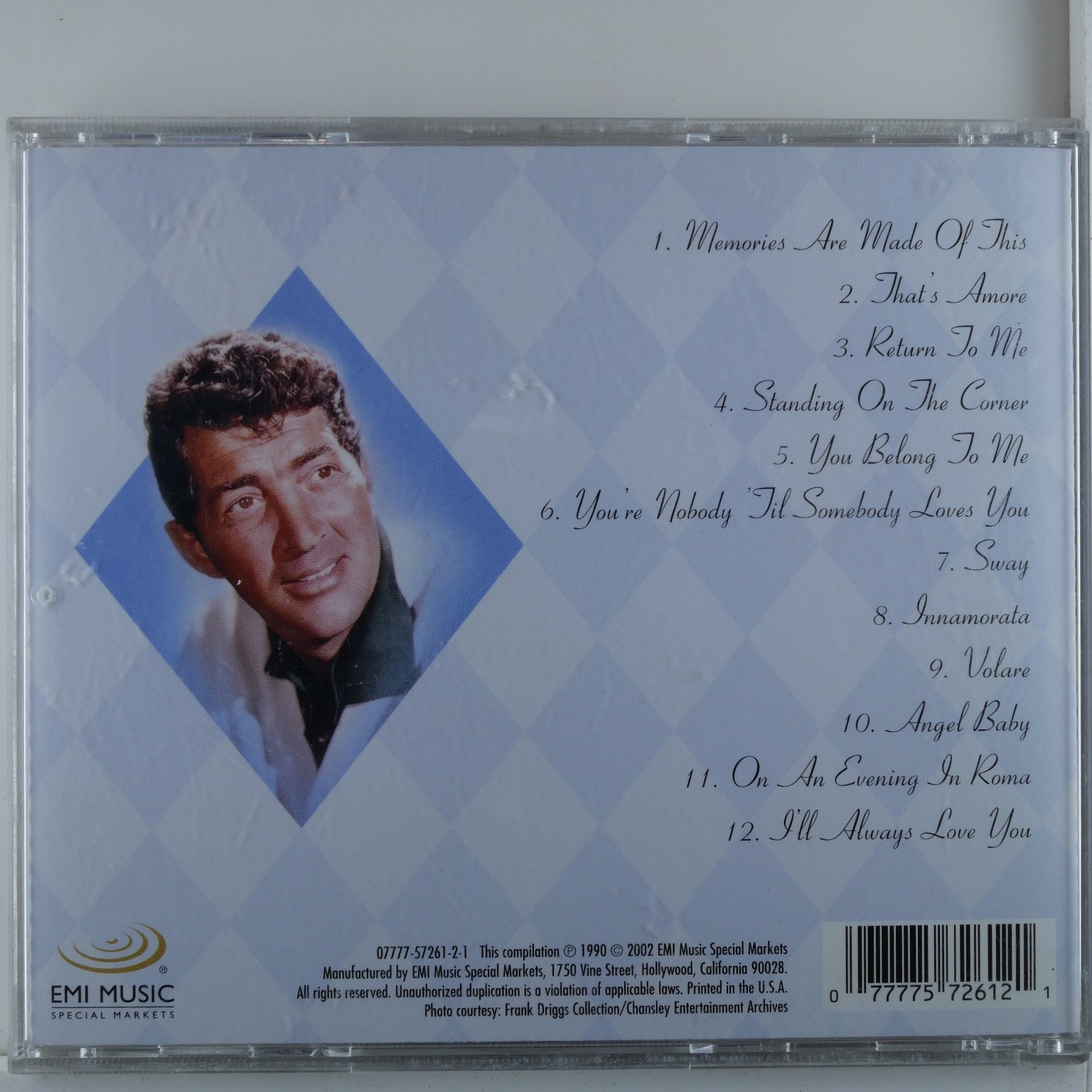 Dean Martin – The Best Of CD 2002 Ten Best Series Easy Listening Pop EMI