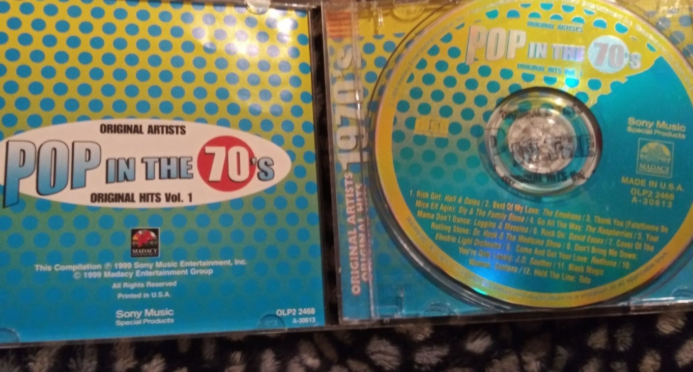 Pop In The 1970's CD Volume 1