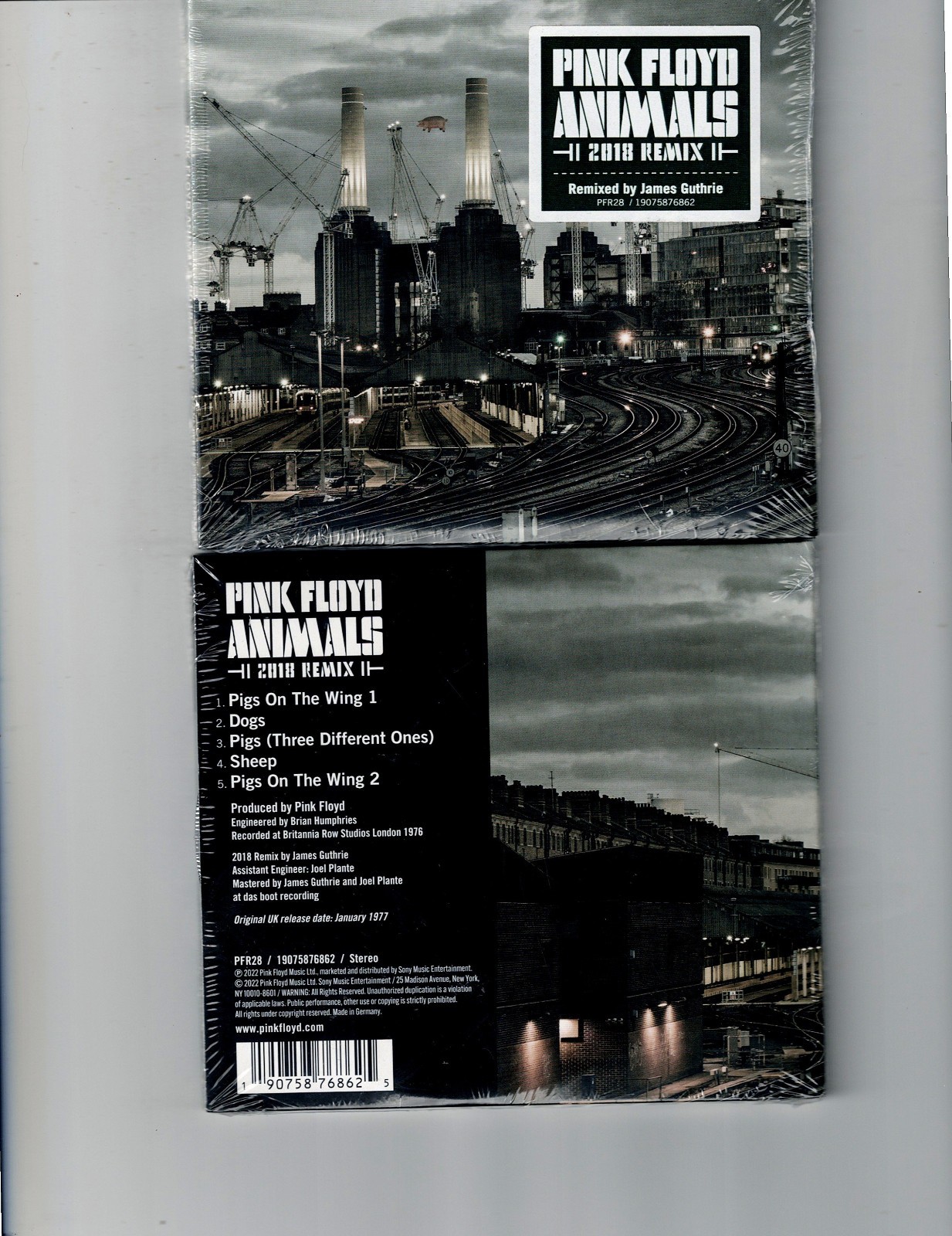 PINK FLOYD - ANIMALS 2018 REMIX (CD 2022) NEW *5 TRACKS*