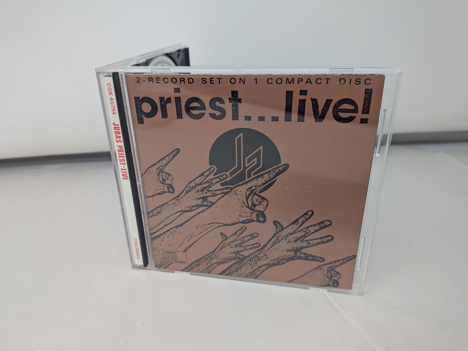 Judas Priest – Priest... Live! - (CD Columbia – CGK 40794 )