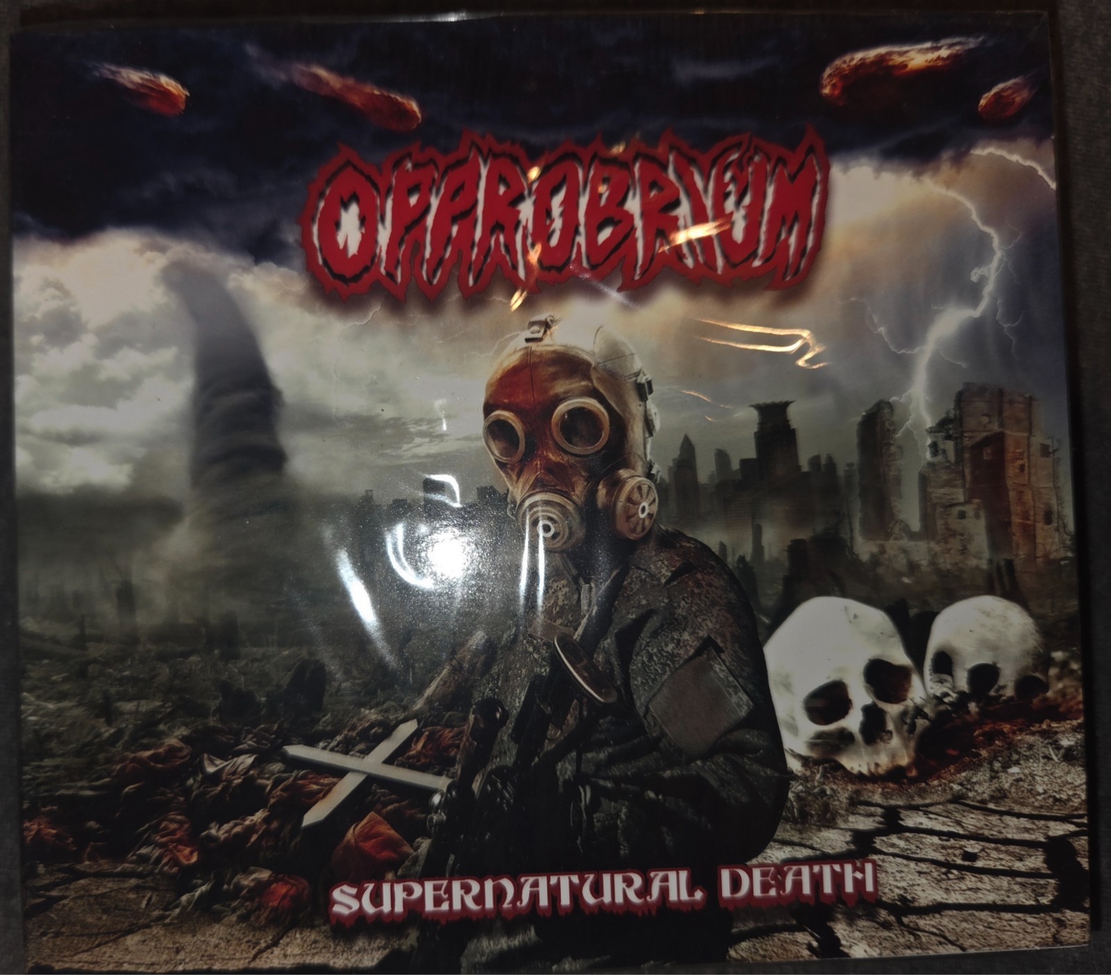 Oppobrium- supernatural death cd brutal death metal deicide baphomet incantation