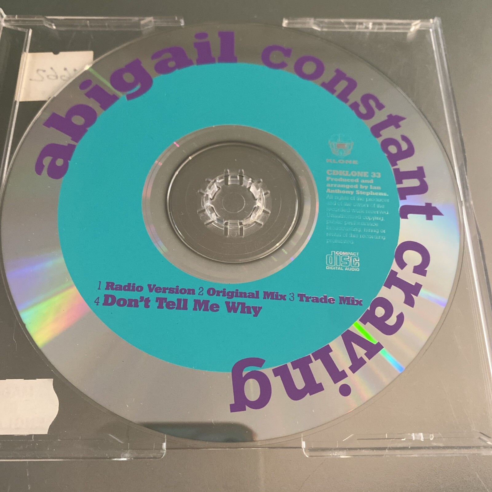 Abigail 2 💿 IMPORT LOT- Constant Craving '95 Germany Import & England Import