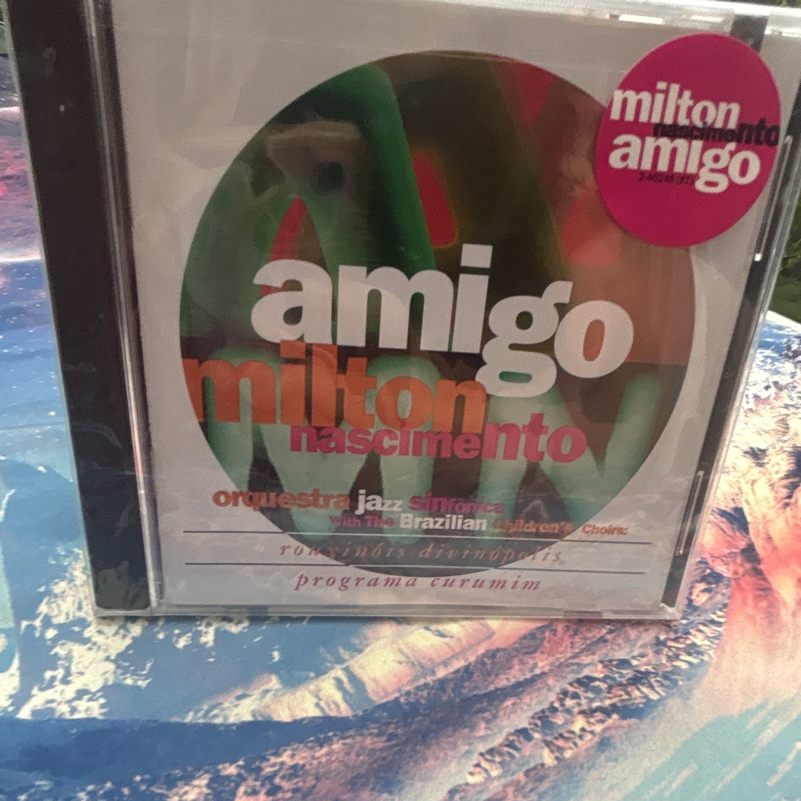 Milton Nascimento Amigo CD 💿 Orquestra Jazz Sinfonica 9 46248-2 Warner Bros