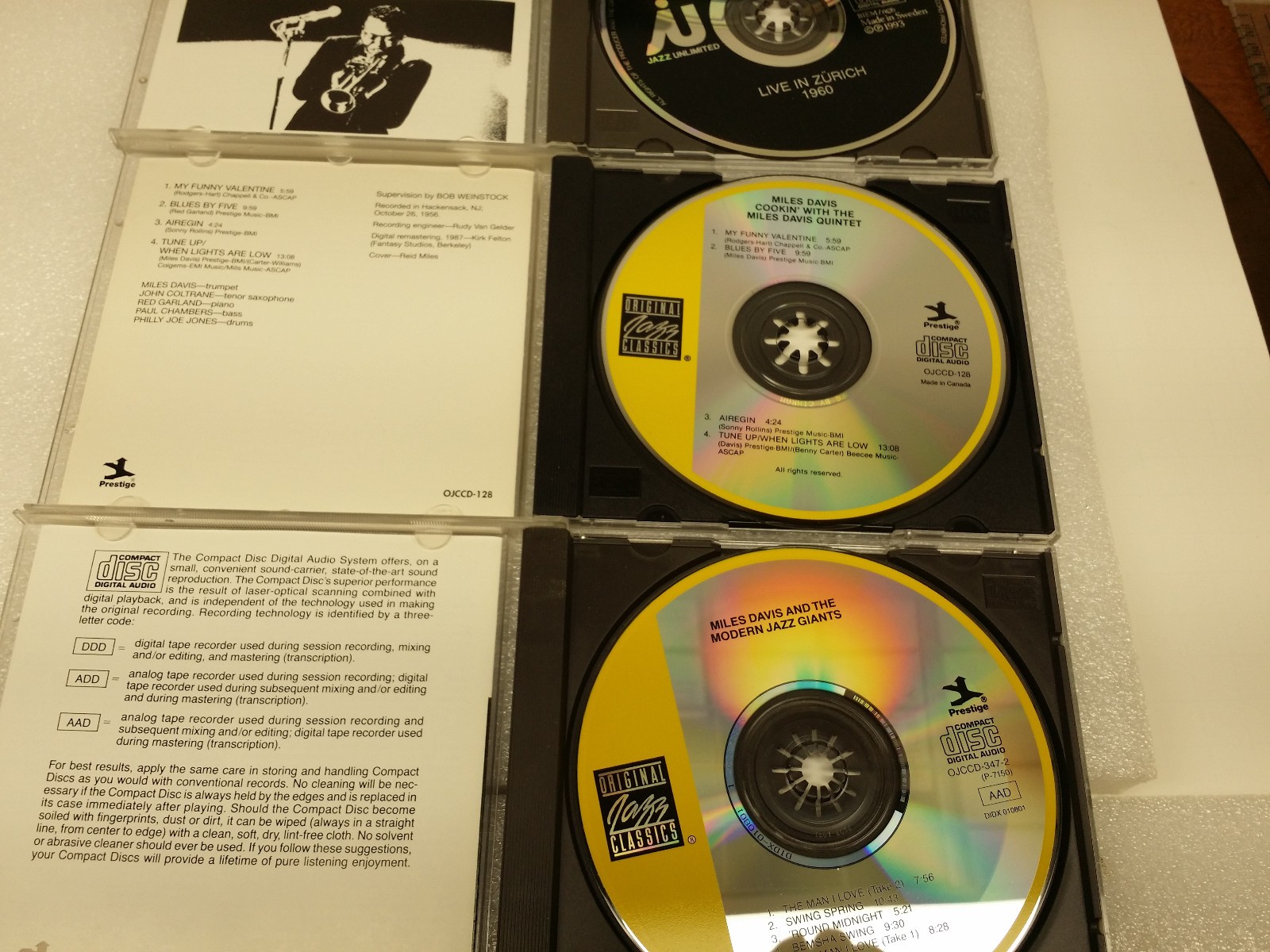 Miles Davis The Blue Note & Capitol Recordings 4 CD Box Set plus 5 more CD