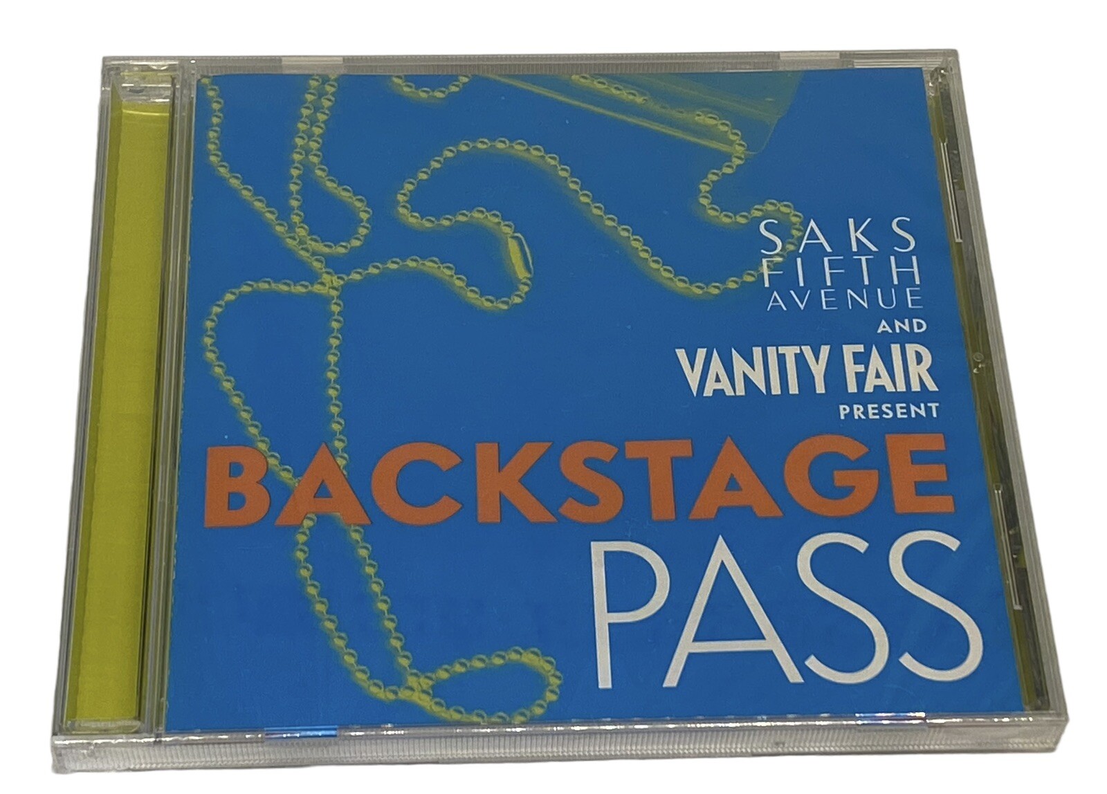 Backstage Pass Music CD 2001 Saks Fifth Avenue Vanity Fair Present Pop Rock New