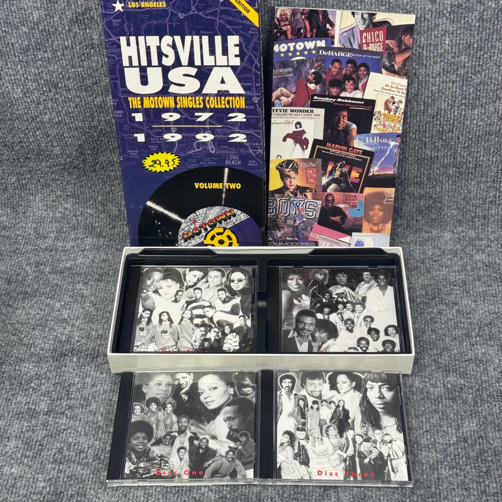 Hitsville USA The Motown Singles Collection 1972-1992 Vol 2 4-CD Box Set D207108