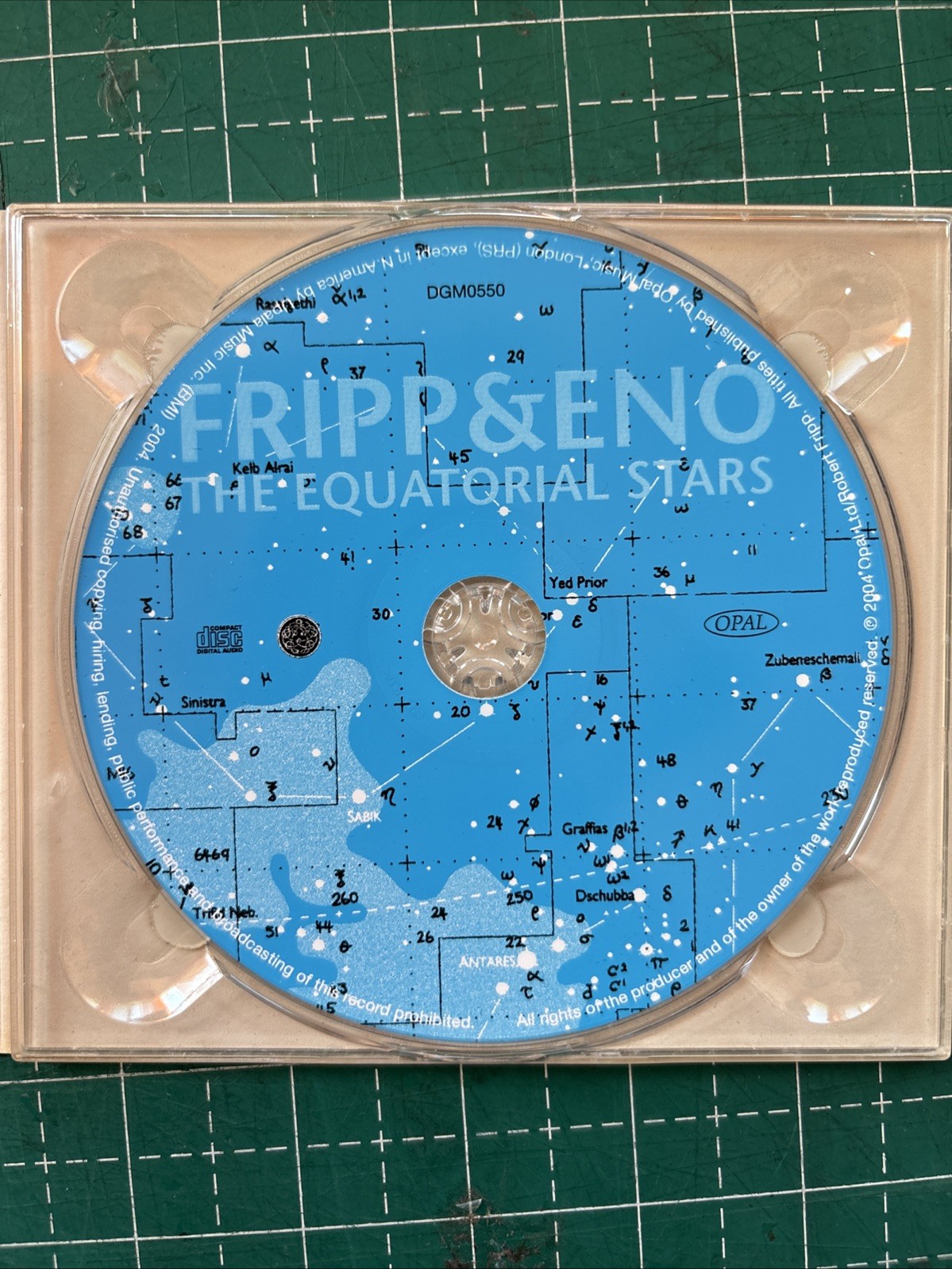 Fripp & Eno The Equatorial Stars CD UK Import Ambient Brian Eno Robert Fripp EX