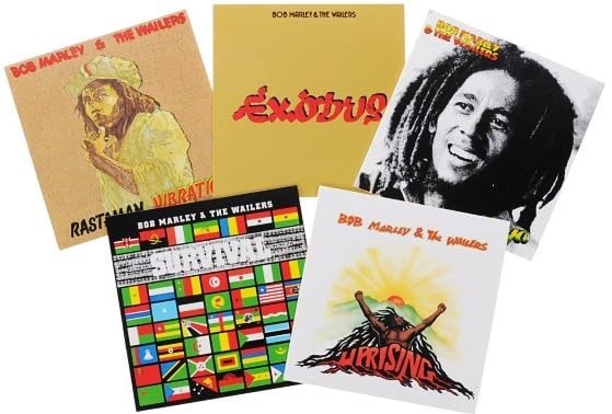 Bob Marley & The Wailers – 5 Classic Albums 5 CD Box Set - NEW