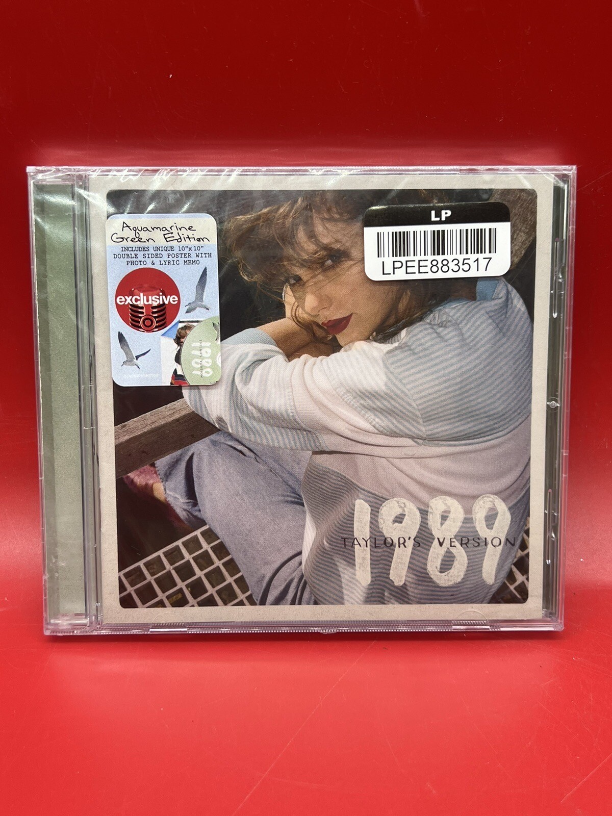 TAYLOR SWIFT - 1989 Aquamarine Green Deluxe Poster Edition CD, Free shipping!
