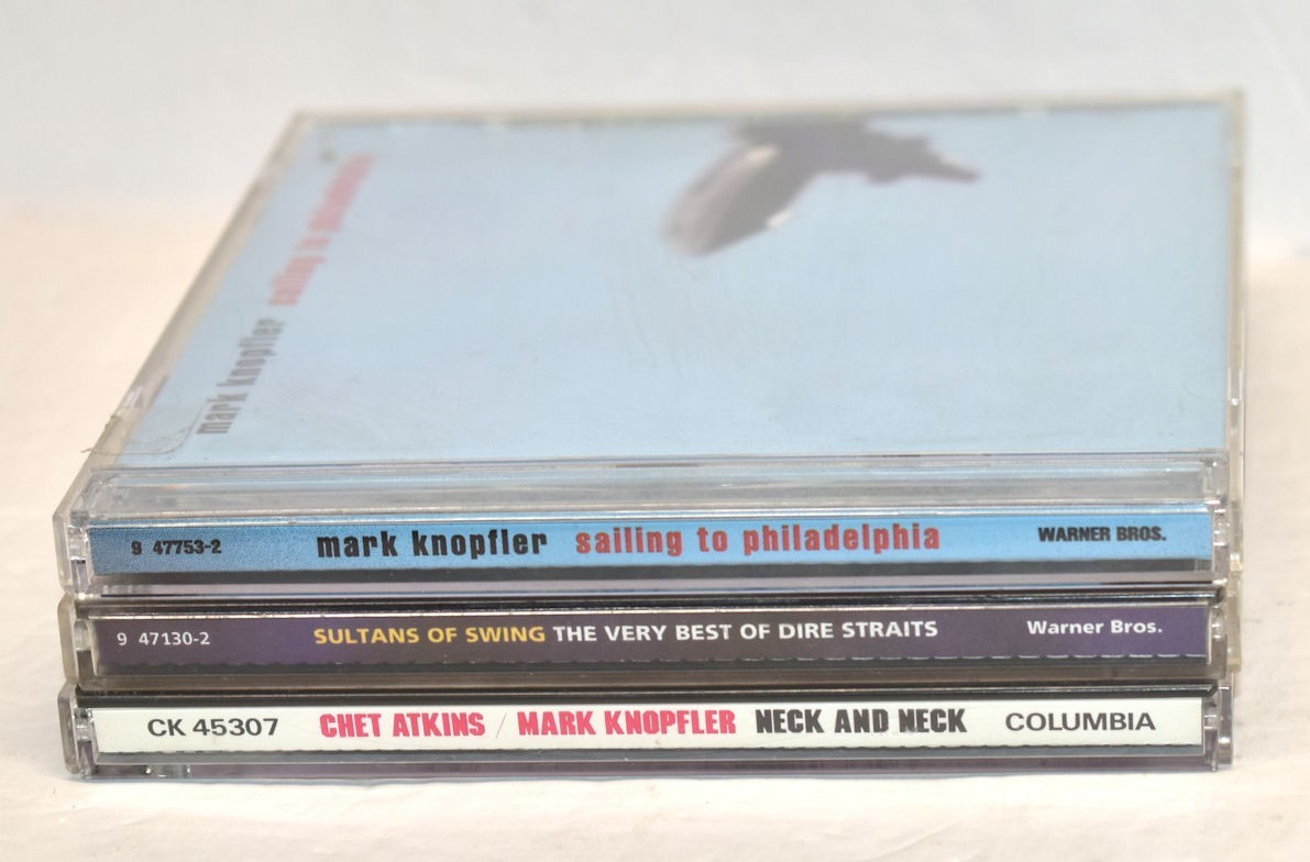 3 Mark Knopfler/Dire Sraits CDs