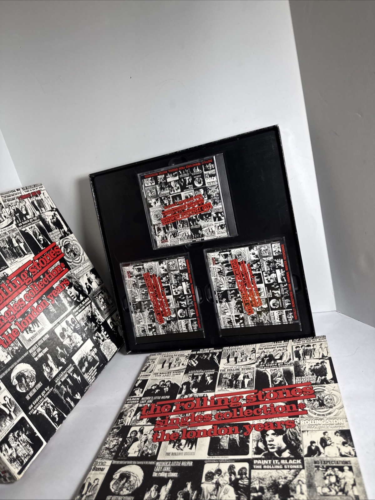 THE ROLLING STONES Singles Collection: The London Years book 3 cds box