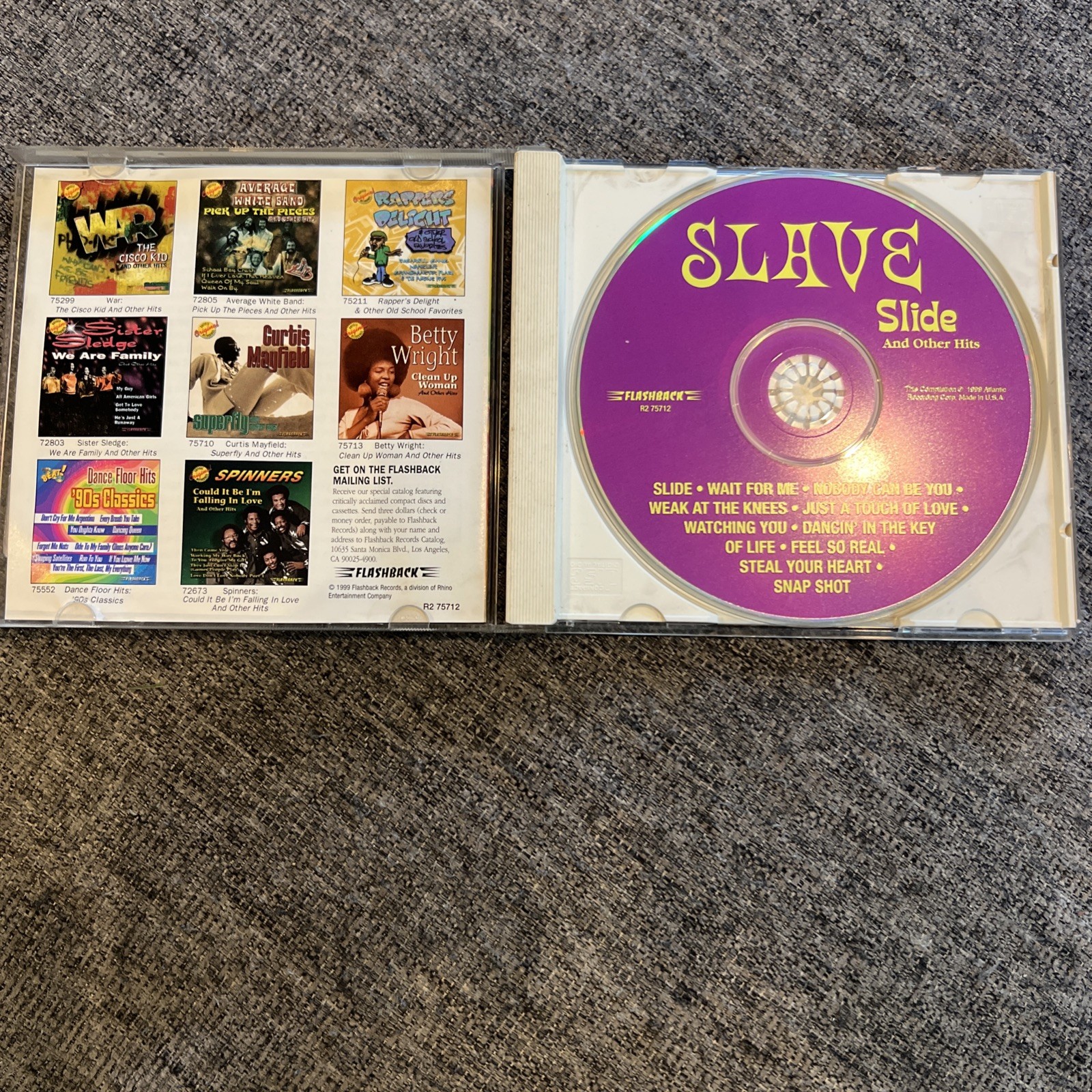 Slave Slide And Other Hits CD 1999 Atlantic Records Excellent Condition