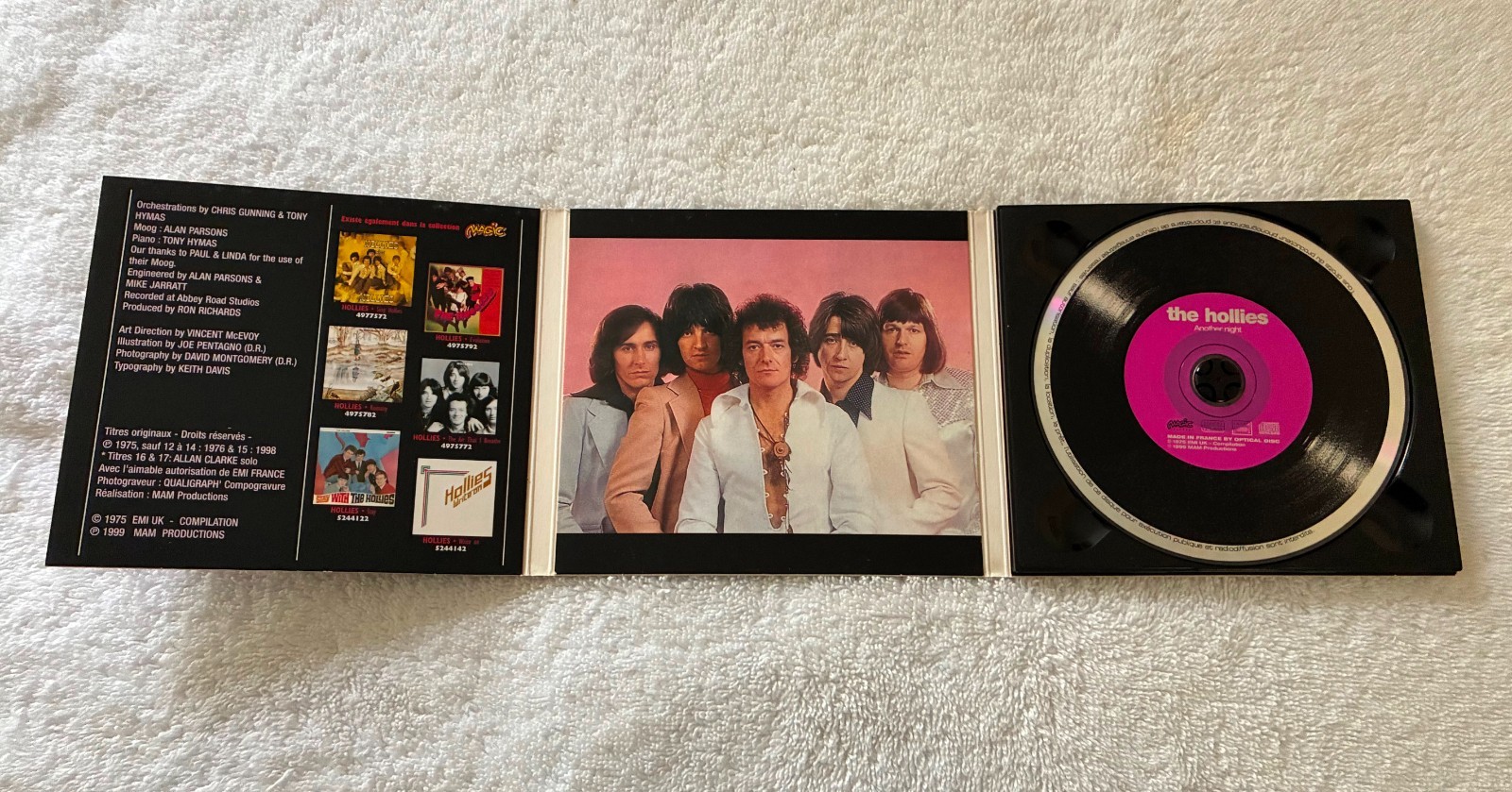 The Hollies "Another Night" (Digipak) CD 7 Bonus Tracks Import