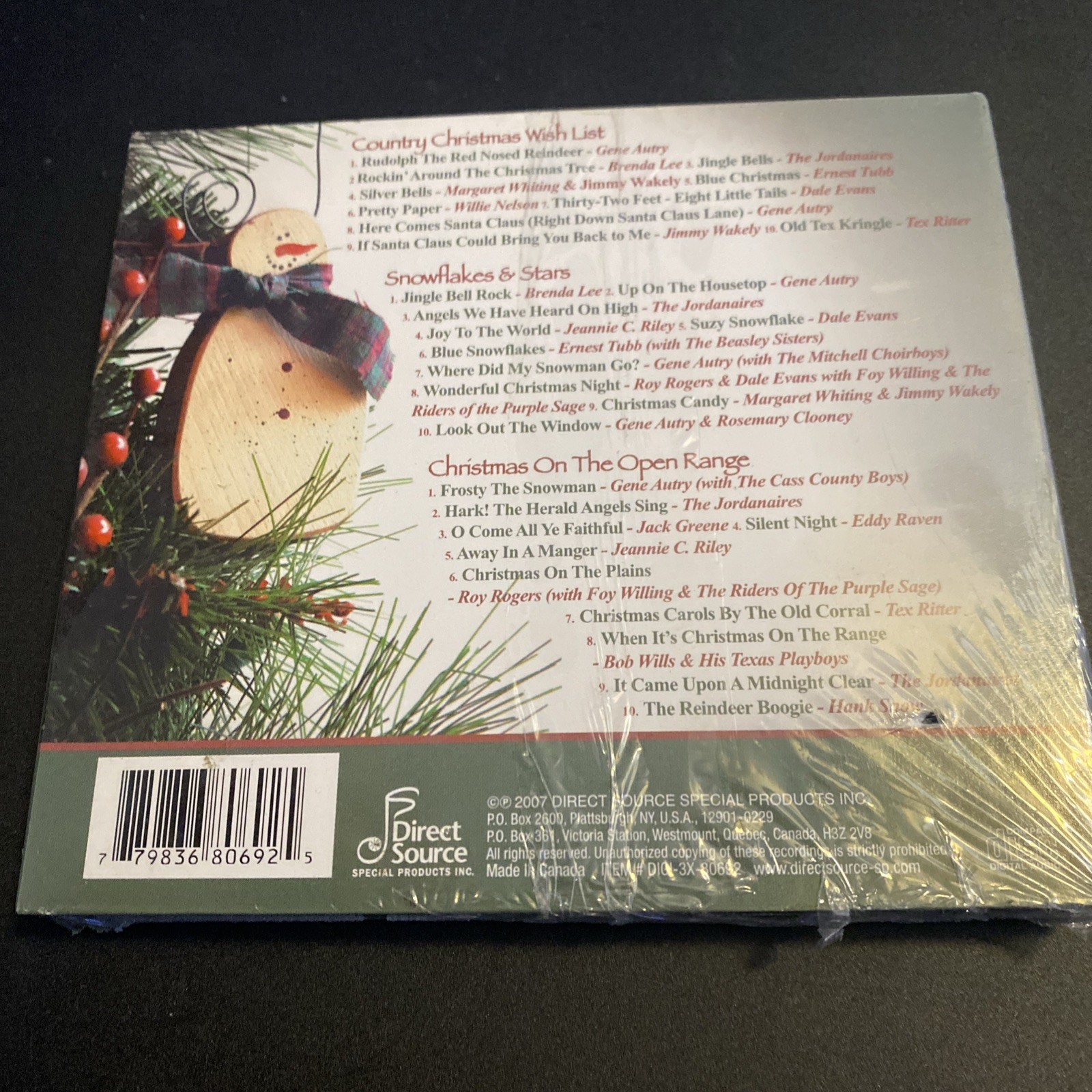 CHRISTMAS COUNTRY CLASSICS 3 CD Set (2007) NEW