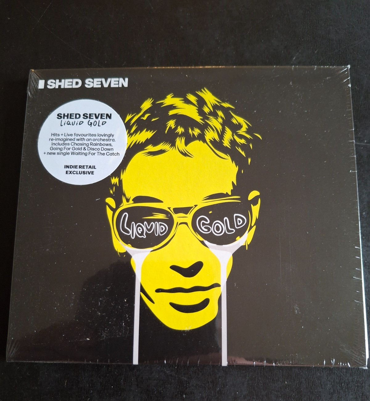 SHED SEVEN LIQUID GOLD CD DIGIPAK WITH ALTERNATIVE SLEEVE ..BRAND NEW & SEALED