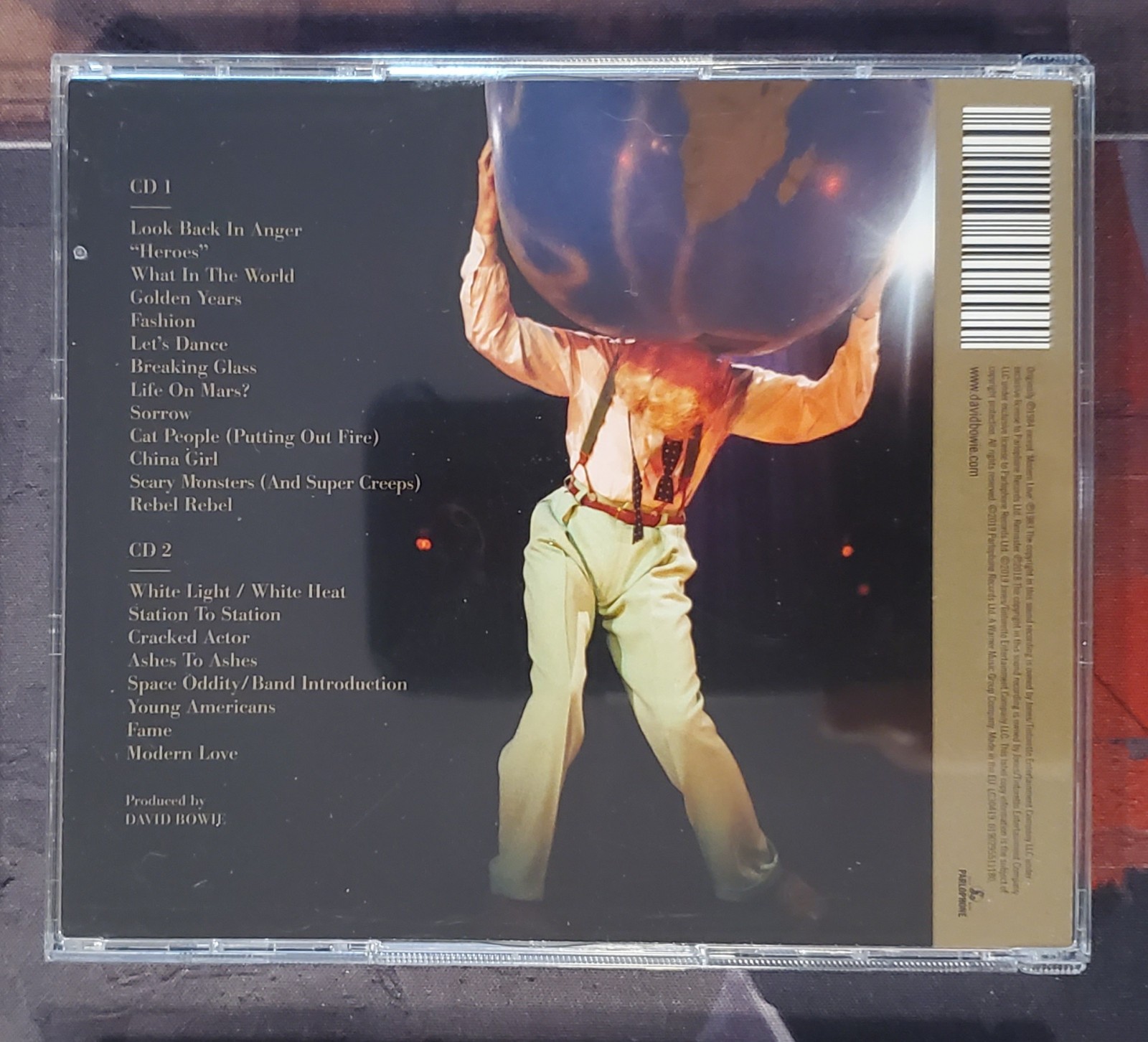 Serious Moonlight (Live '83) (2018 Remastered Version) by Bowie, David (CD,...