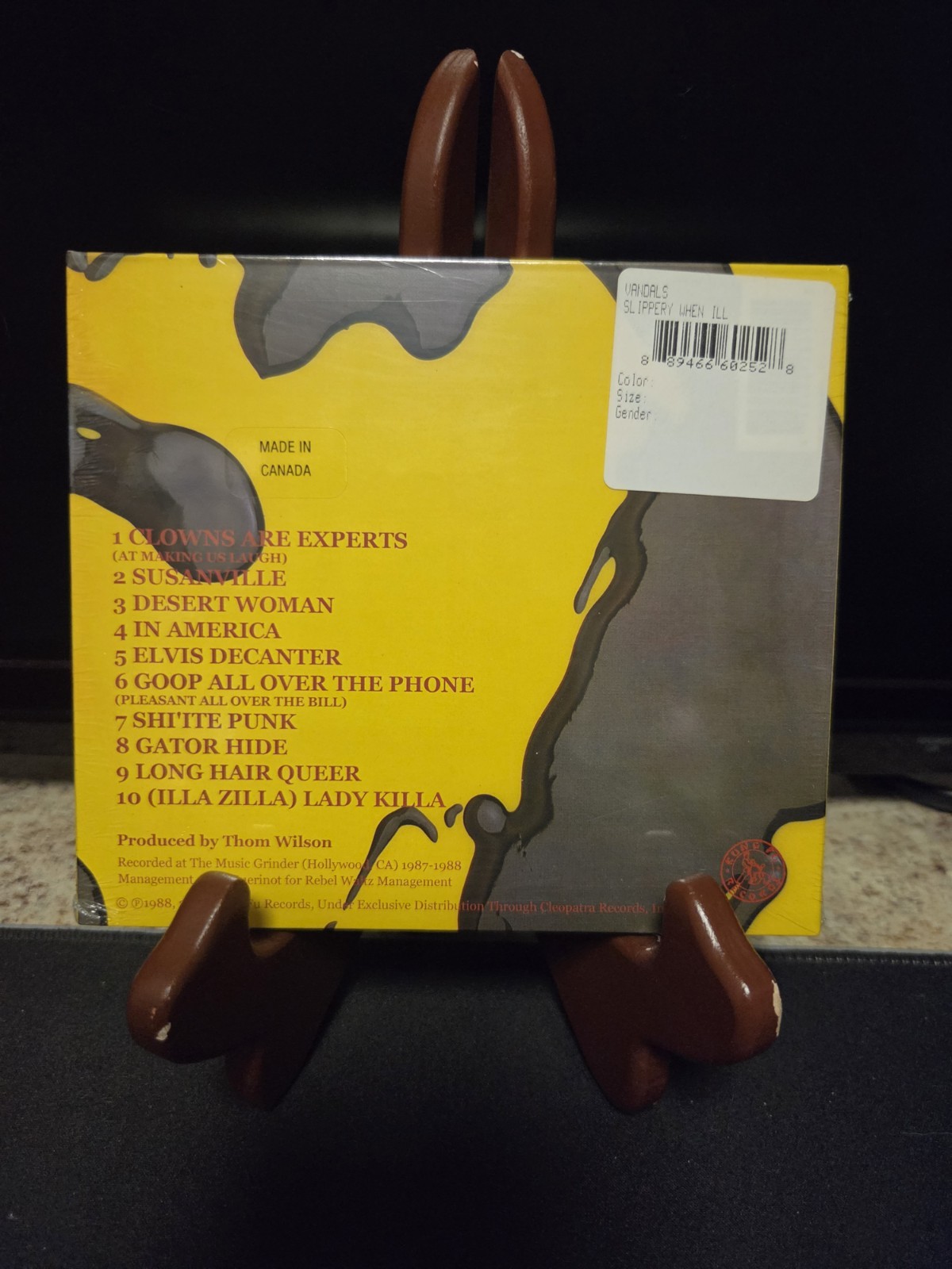 The Vandals Slippery When Ill CD Album 2022 Restless Records Punk Made In Canada